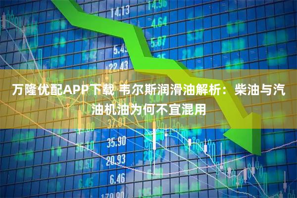 万隆优配APP下载 韦尔斯润滑油解析：柴油与汽油机油为何不宜混用